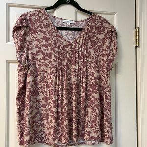 Monday Fun Stitch Fix Blush Tulip Sleeve Blouse XXL